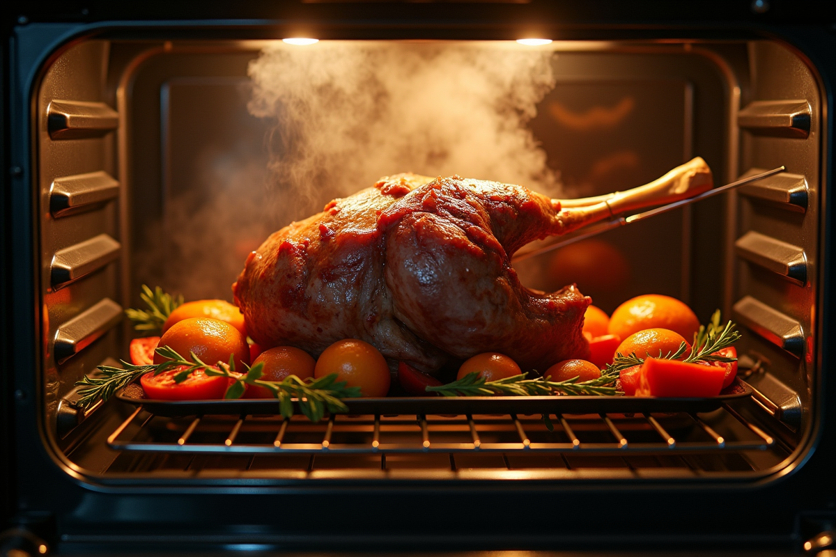 agneau cuisson